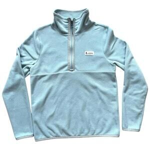 Cotopaxi Amado Sweater Sweatshirt Fleece 1/2 Zip Pullover Blue Women's Size XS